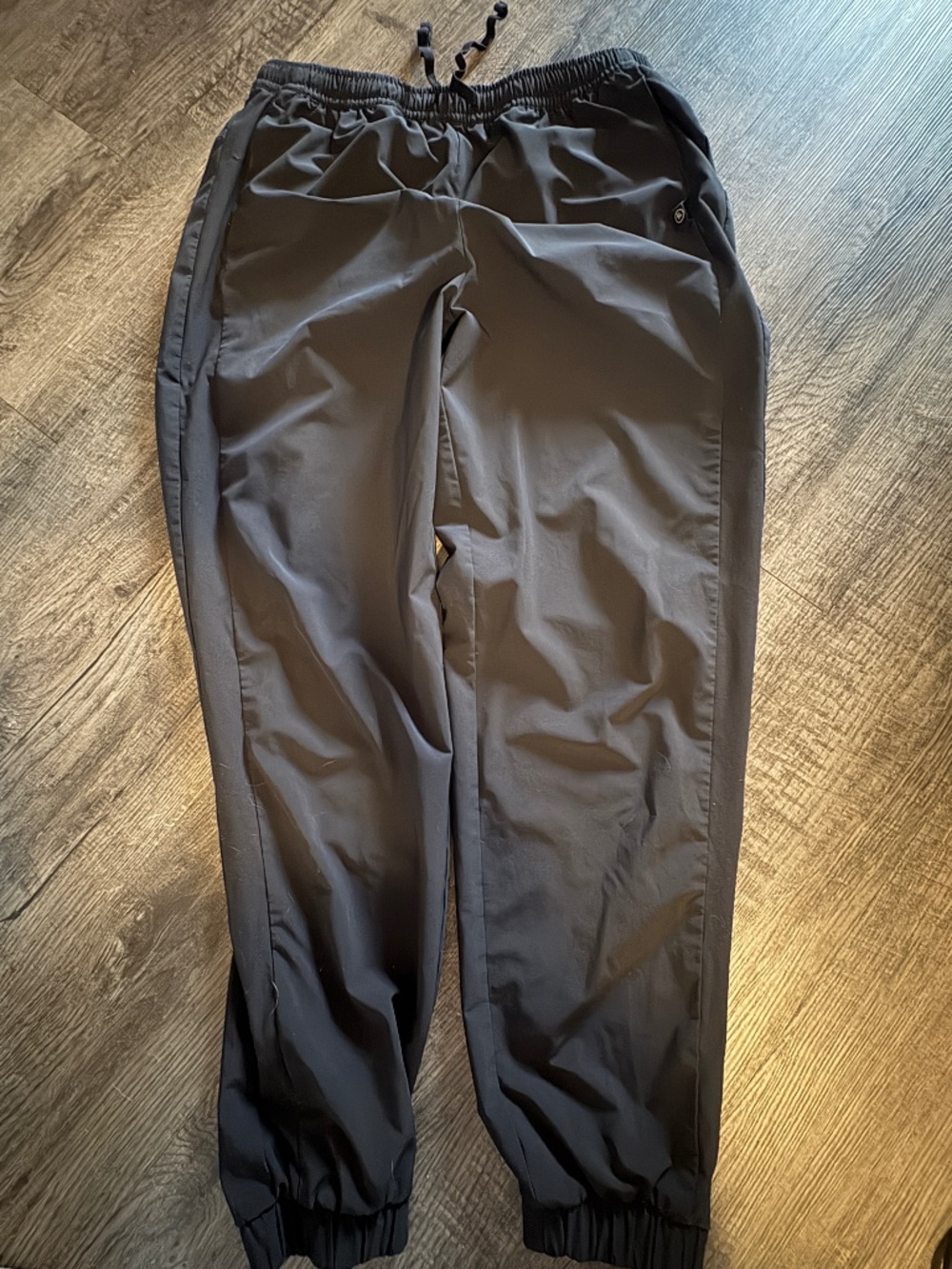 Backcountry Black windbreaker hiking pants w pockets Medium